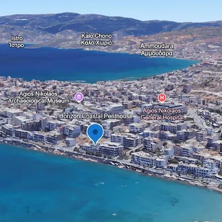 Horizon Central Apartment Amazing View Agios Nikolaos  Exterior photo